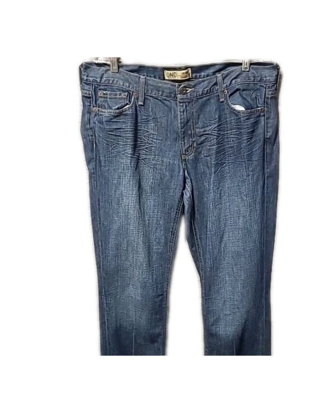Old Navy Womens OG Loose Jeans 14 Long Blue Dark Wash Low Rise Retro Y2k - Picture 16 of 16